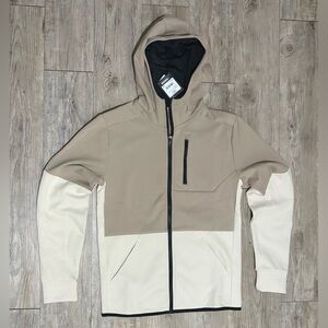 DSG Men's Long Sleeve Full Zip Sports Fleece Hoodie, Size XS